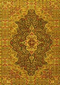 Persian Yellow Traditional Rug, tr2827yw