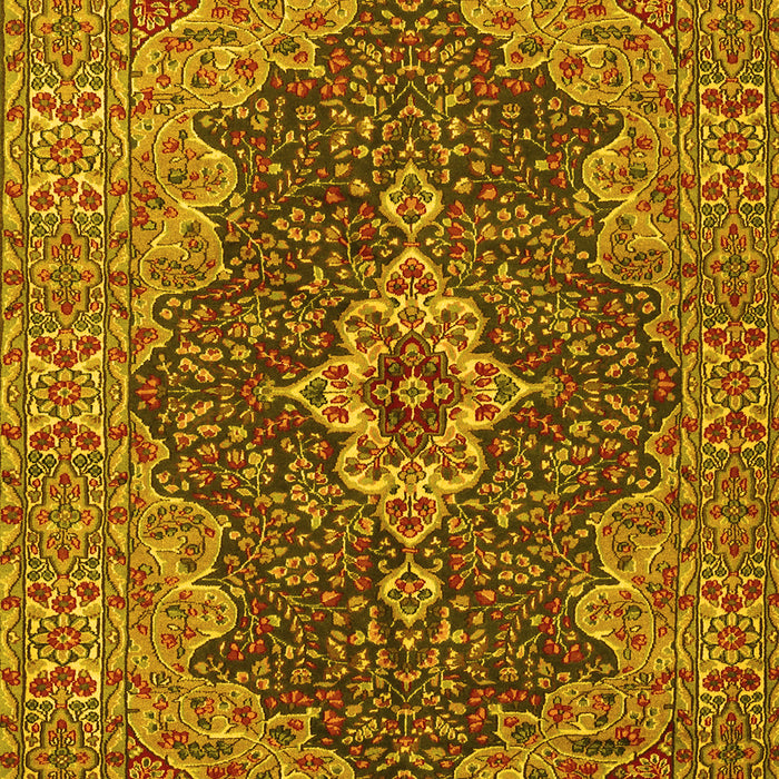 Persian Yellow Traditional Rug, tr2827yw