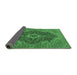 Sideview of Persian Emerald Green Traditional Rug, tr2827emgrn