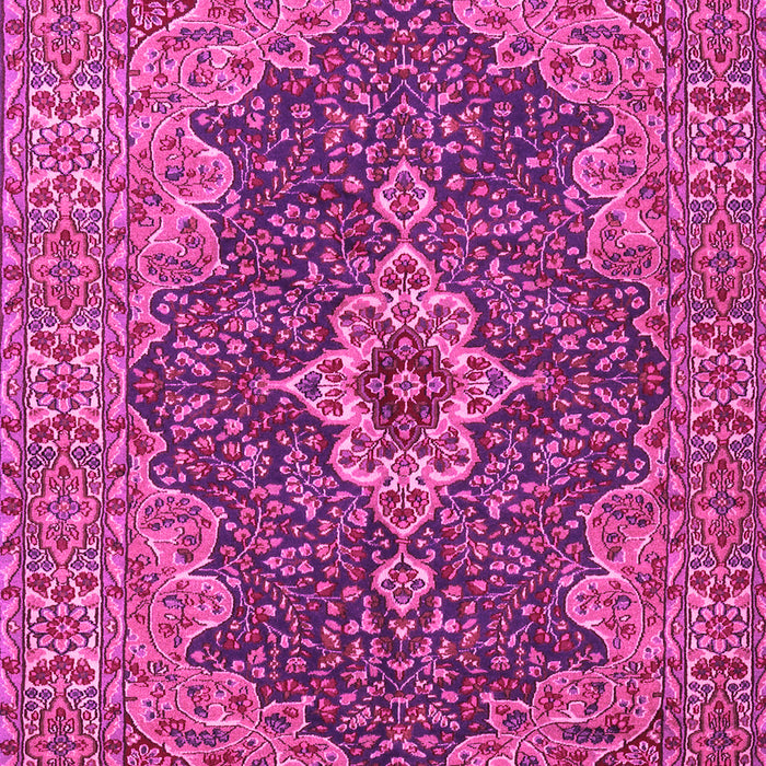 Machine Washable Persian Pink Traditional Rug, wshtr2827pnk