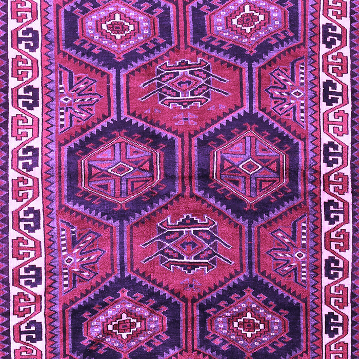Machine Washable Persian Purple Traditional Area Rugs, wshtr2828pur