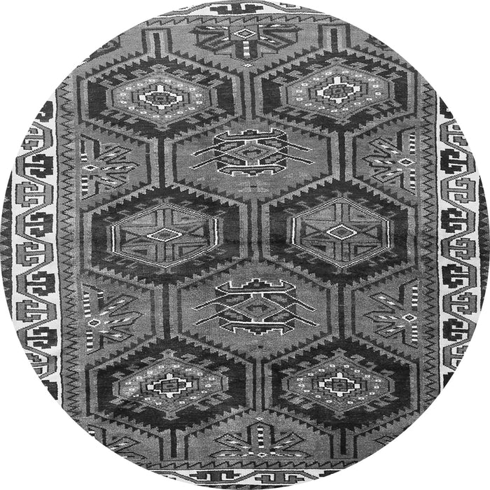 Square Persian Gray Traditional Rug, tr2828gry