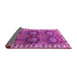 Sideview of Persian Purple Traditional Rug, tr2828pur