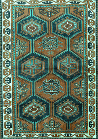 Persian Turquoise Traditional Rug, tr2828turq