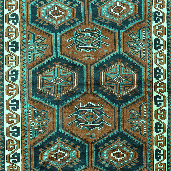 Persian Turquoise Traditional Rug, tr2828turq