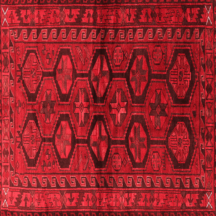 Machine Washable Persian Red Traditional Rug, wshtr2829red