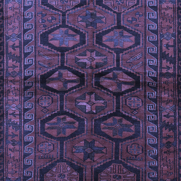 Machine Washable Persian Blue Traditional Rug, wshtr2829blu
