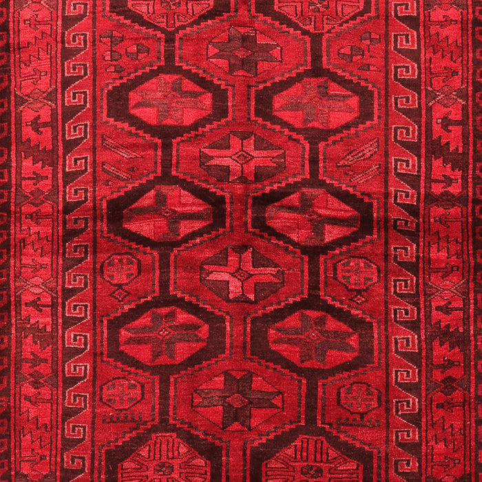 Machine Washable Persian Red Traditional Rug, wshtr2829red