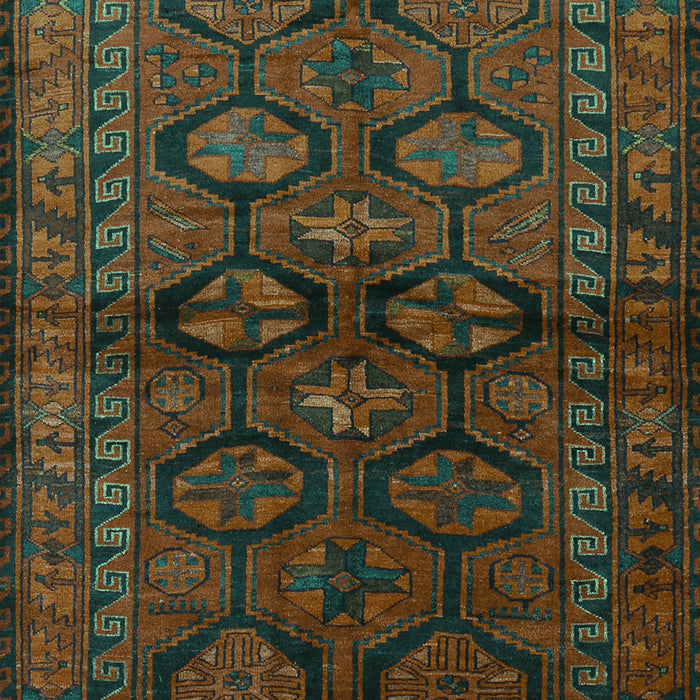 Persian Turquoise Traditional Rug, tr2829turq