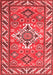 Geometric Red Traditional Area Rugs