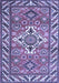 Geometric Blue Traditional Rug, tr282blu