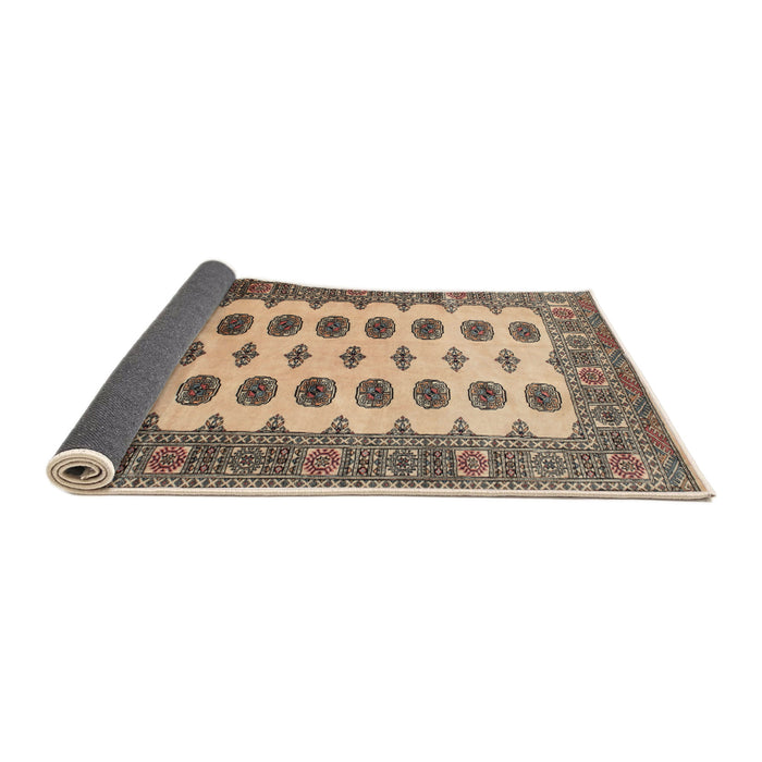 Sideview of Traditional Reddish Brown Southwestern Rug, tr283