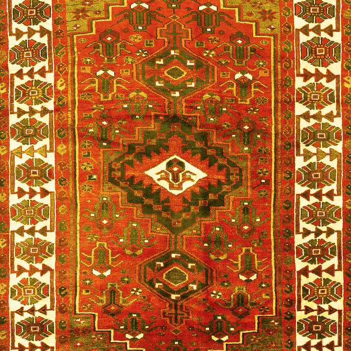 Persian Yellow Traditional Rug, tr2830yw