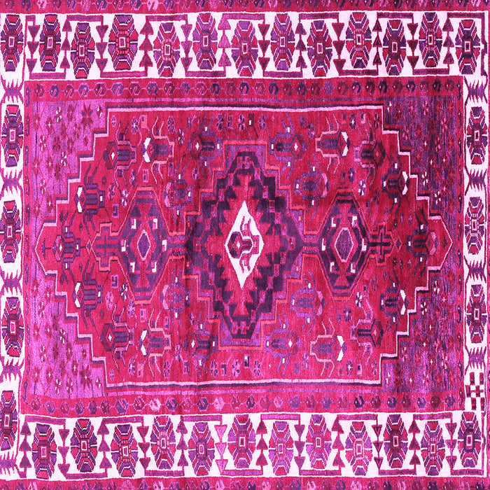 Square Persian Pink Traditional Rug, tr2830pnk
