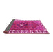 Sideview of Persian Pink Traditional Rug, tr2830pnk
