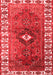 Persian Red Traditional Area Rugs