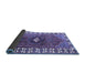 Sideview of Persian Blue Traditional Rug, tr2830blu