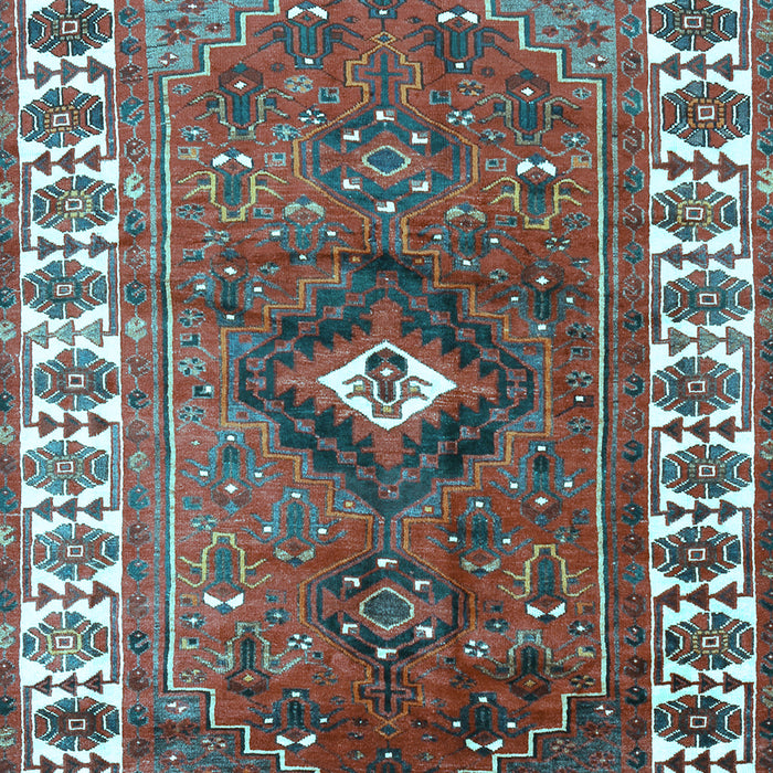 Persian Light Blue Traditional Rug, tr2830lblu