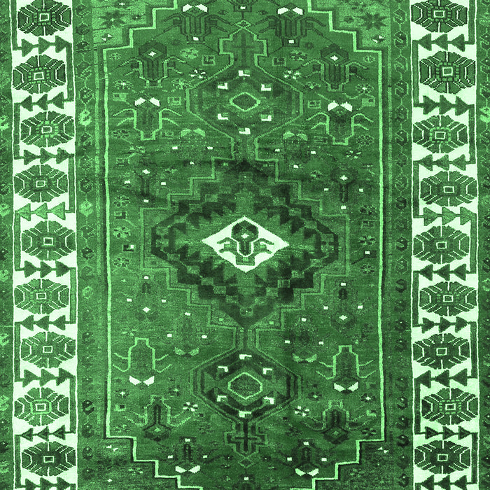 Persian Emerald Green Traditional Rug, tr2830emgrn