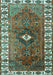 Persian Turquoise Traditional Rug, tr2830turq