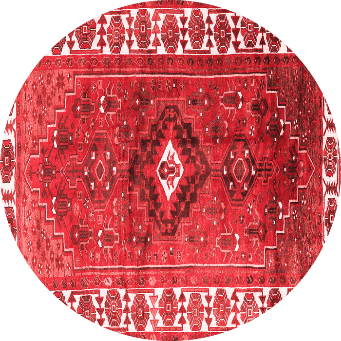 Machine Washable Persian Red Traditional Rug, wshtr2830red