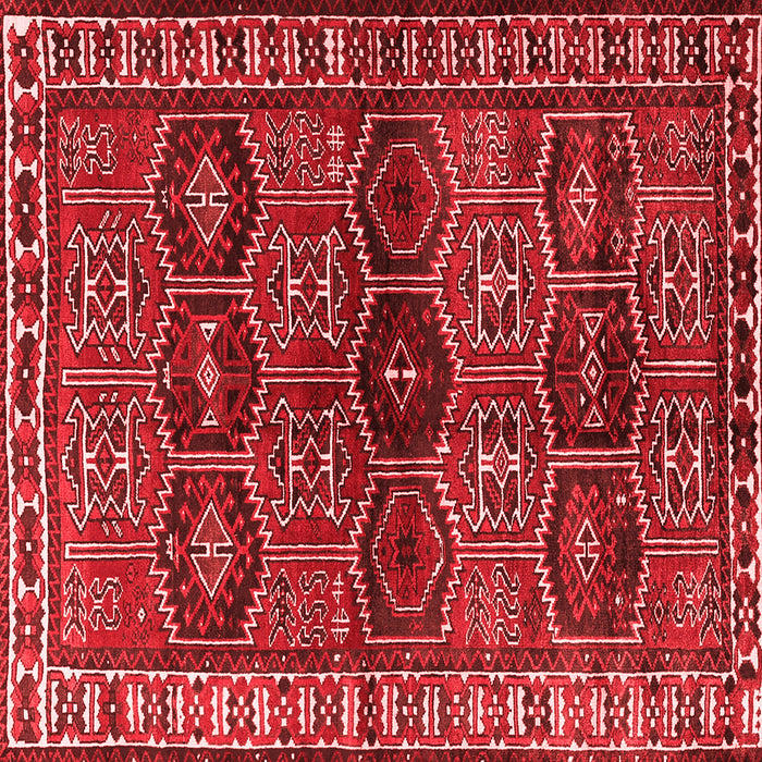 Machine Washable Persian Red Traditional Rug, wshtr2831red