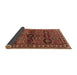 Sideview of Persian Brown Traditional Rug, tr2831brn