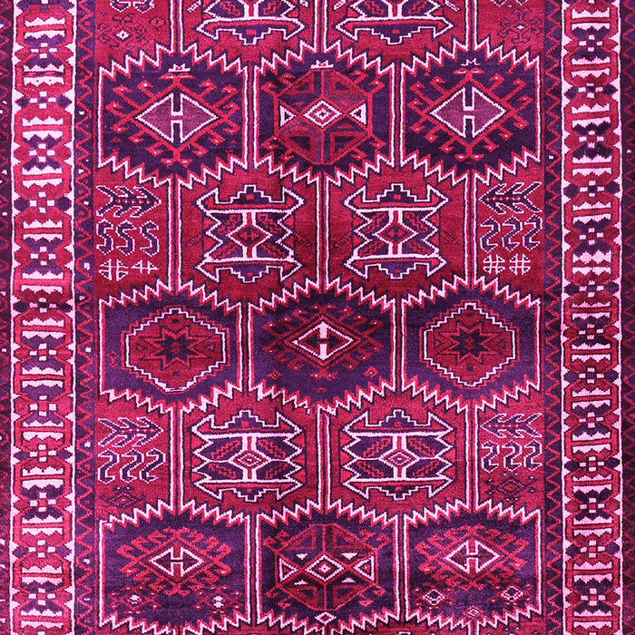 Machine Washable Persian Pink Traditional Rug, wshtr2831pnk
