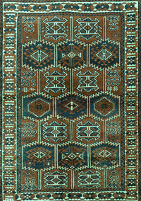Persian Turquoise Traditional Rug, tr2831turq