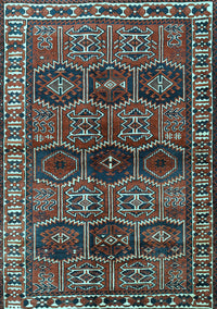 Persian Light Blue Traditional Rug, tr2831lblu