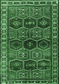 Persian Emerald Green Traditional Rug, tr2831emgrn