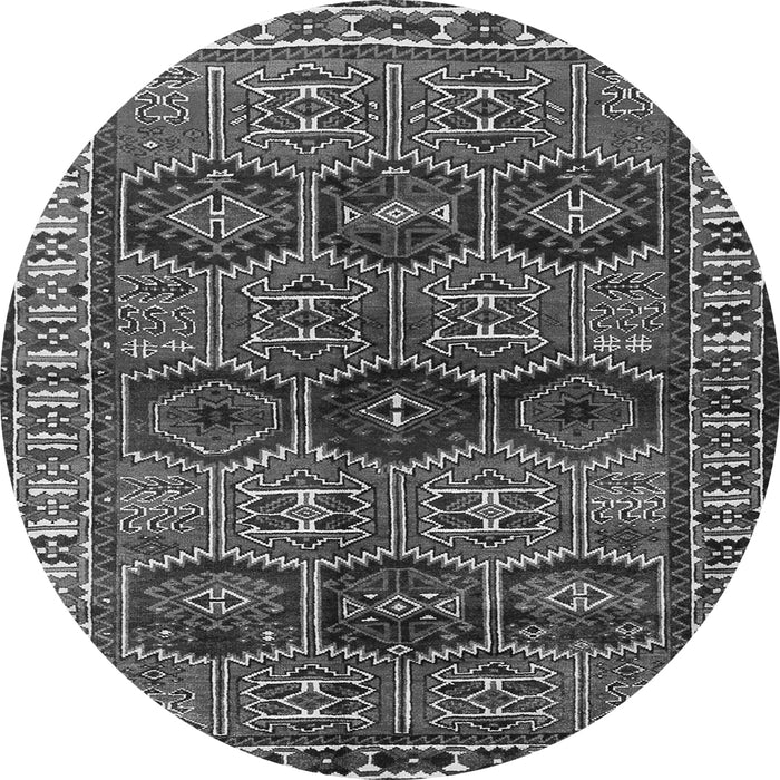 Square Persian Gray Traditional Rug, tr2831gry