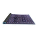 Sideview of Persian Blue Traditional Rug, tr2831blu