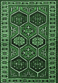 Persian Emerald Green Traditional Rug, tr2832emgrn