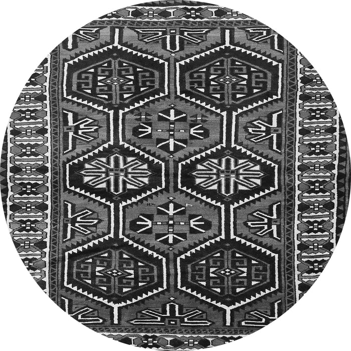 Square Persian Gray Traditional Rug, tr2832gry