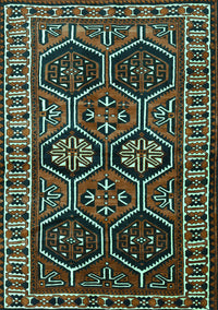 Persian Turquoise Traditional Rug, tr2832turq