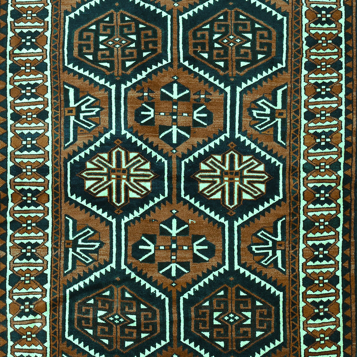 Persian Turquoise Traditional Rug, tr2832turq