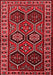 Persian Red Traditional Area Rugs