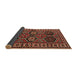 Sideview of Persian Brown Traditional Rug, tr2832brn
