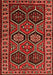 Persian Orange Traditional Rug, tr2832org