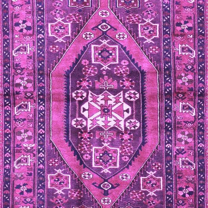 Machine Washable Persian Purple Traditional Area Rugs, wshtr2833pur