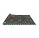 Sideview of Persian Light Blue Traditional Rug, tr2834lblu