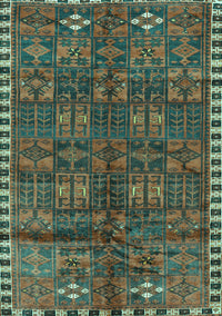 Persian Turquoise Traditional Rug, tr2834turq