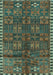 Persian Turquoise Traditional Rug, tr2834turq