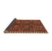 Sideview of Persian Brown Traditional Rug, tr2834brn