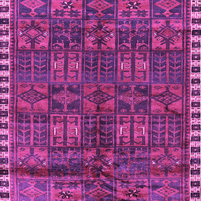 Machine Washable Persian Purple Traditional Area Rugs, wshtr2834pur
