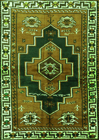 Persian Green Traditional Rug, tr2835grn