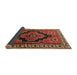 Sideview of Persian Brown Traditional Rug, tr2835brn