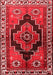 Persian Red Traditional Area Rugs