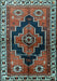 Machine Washable Persian Light Blue Traditional Rug, wshtr2835lblu